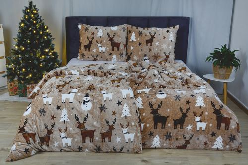 Vianočné Obliečky mikroplyš NORDA