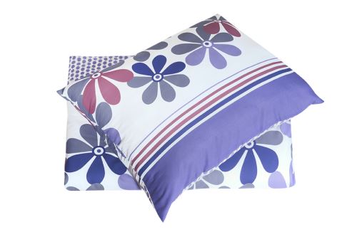 Bavlnené obliečky BASIC RISA fialové (1)