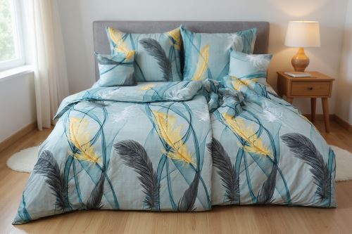 Obliečky mikrosatén EXCLUSIVE KOSTA + obliečka vankúšik ZADARMO