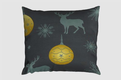 Obliečka mikrosatén 40x40 cm POJA zlatá