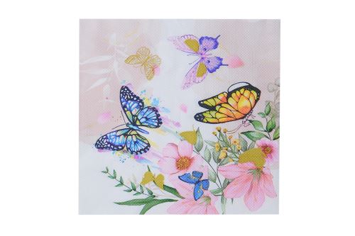 Obrúsky trojvrstvové MOTÝLCI