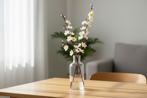 Umelé kvety JABLOŇ biela