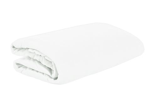 Jersey prestieradlo EVA 90x200 cm BIELE