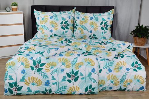 Bavlnené obliečky BASIC NIVA biele