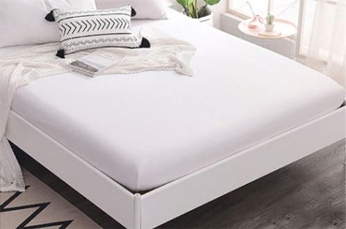 Jersey prestieradlo EKONOM 180x200 cm biele (3)