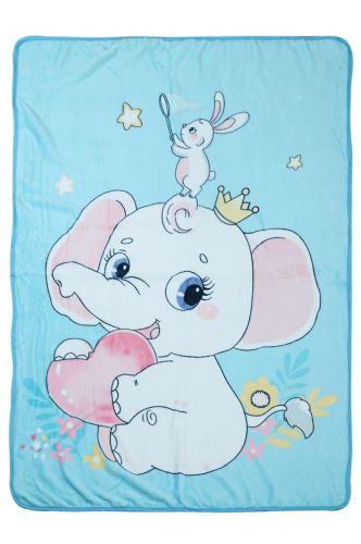 Detská deka mikro SLÓNA