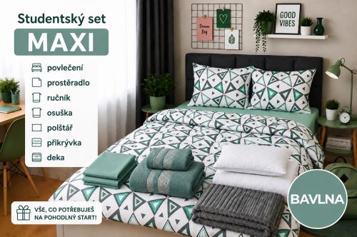 Študentský set MAXI TRIA mint