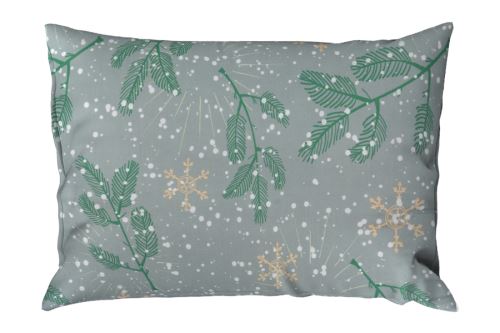 Bavlnené obliečky BASIC predľžené MENDA šedé (4)