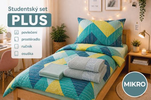 Študentský set PLUS ZERINA petrolejový