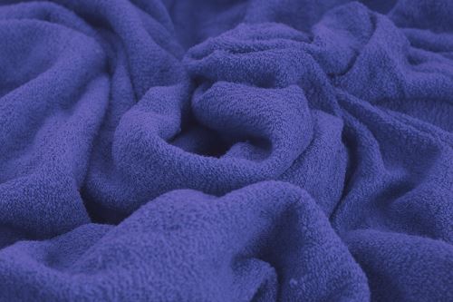 TOP Q froté prestieradlo TMAVO MODRÉ 180x200 cm