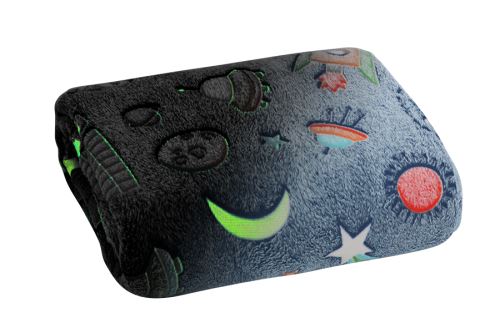 Detská svietiaca deka  KOSMOS 150 x 220 cm