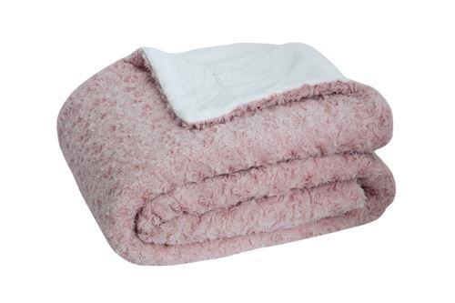 Obojstranná deka EVILA staroružová