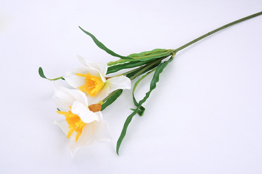 Umelé kvety NARCIS veľký biely