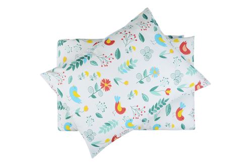 Bavlnené obliečky PLUS MADARA biele (1)