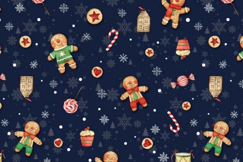 PVC obrus VIANOČNÝ PERNÍK