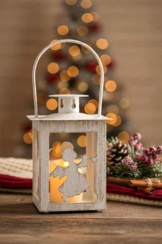 Kovová lucerna ANJEL