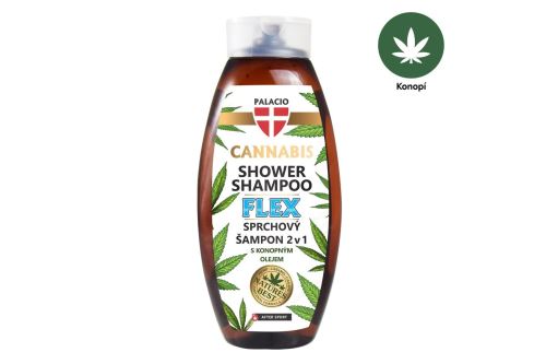 Konopný sprchový šampon FLEX 2v1 500 ml