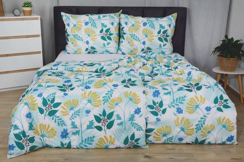 Krepové obliečky BASIC NIVA biele (3)