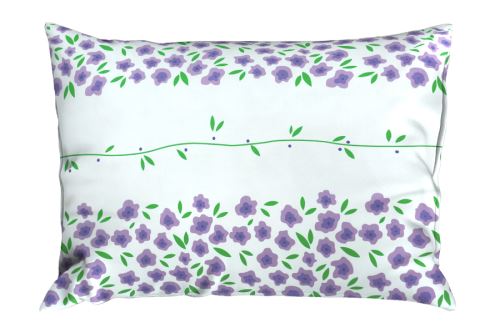 Obliečky flanel mikro FLOTA fialové (3)