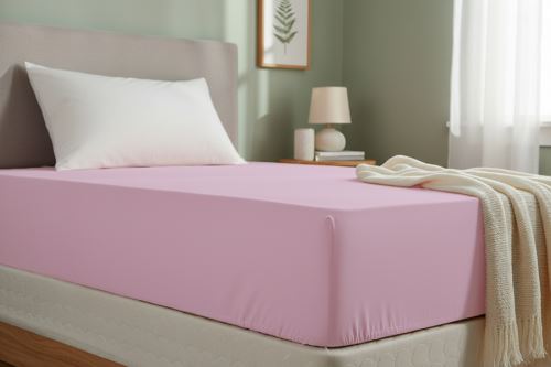 Jersey prestieradlo EVA 90x200 cm STARORUŽOVÉ (1)