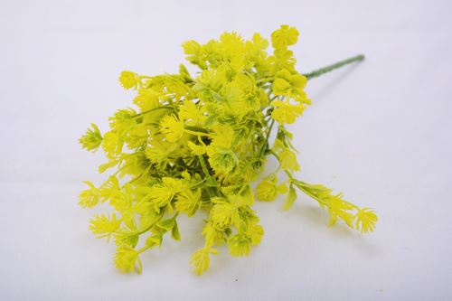 Umelá TRÁVA ĎATELINA žltá