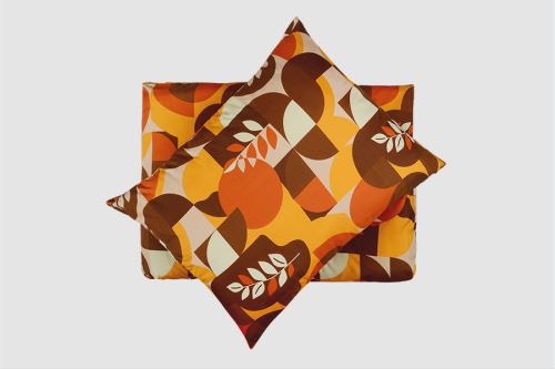 Obliečky mikrosatén SAFA hnedé (1)