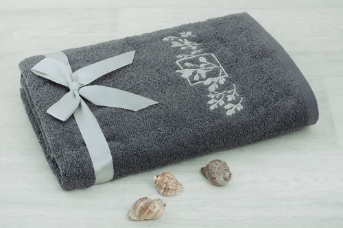 Osuška LIPTO tmavo šedá