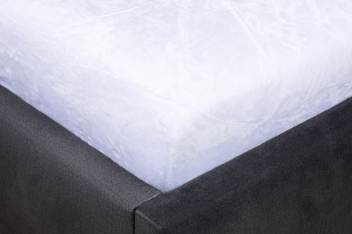 Prestieradlo mikroplyš MOA 180x200 cm bielé