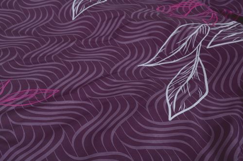 Obliečky mikrosatén predľžené IRISTA lila (4)