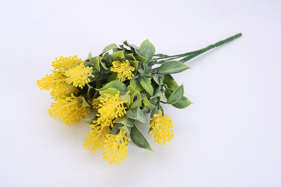 Umelá EXOTICKÁ kvetina žltá