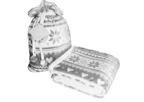 Obojstranná deka SIDA šedá