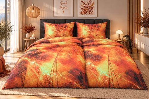 Obliečky TOP EXCLUSIVE MARIVA oranžové