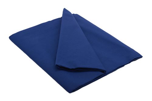 Bavlnené prestieradlo TMAVO MODRÉ 140x225 cm