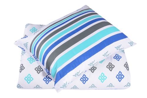 Bavlnené obliečky BASIC predľžené GLENA tyrkysové