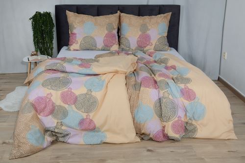 Bavlnené obliečky BASIC 4dielne NARA béžové