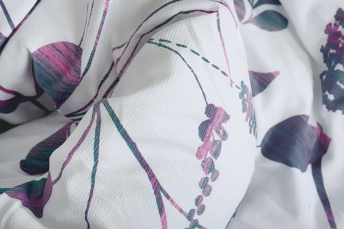 Obliečky MUŠELÍN mikro SINA fialovoružové (4)