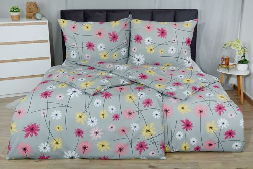 Bavlnené obliečky PLUS VARA šedé