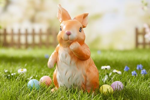 Keramická dekorácia ZAJAČIK veľký