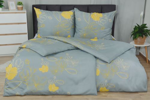 Bavlnené obliečky PLUS TIMEA žlté