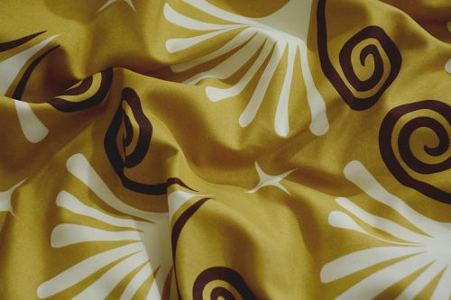 Obliečky z mikrovlákna s bavlneným efektom RIEKA hnedé (3)