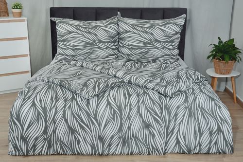 Bavlnené obliečky PLUS BONITA šedé