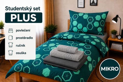 Študentský set PLUS VINKA tyrkysový