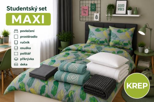 Študentský set MAXI BORNA zelený