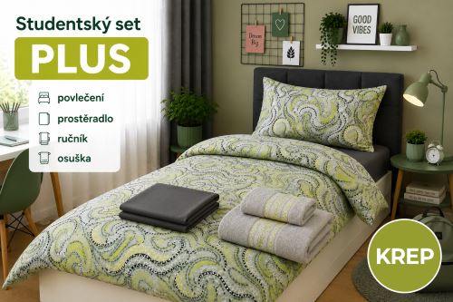 Študentský set PLUS VIRA limetkový