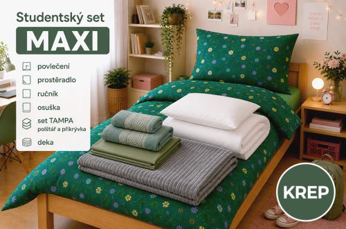 Študentský set MAXI BONETA zelený