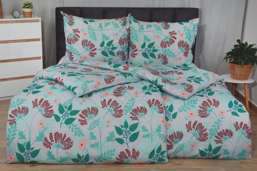 Krepové obliečky BASIC NIVA šedé