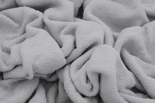 TOP Q froté prestieradlo SVETLO ŠEDÉ 90x200 cm