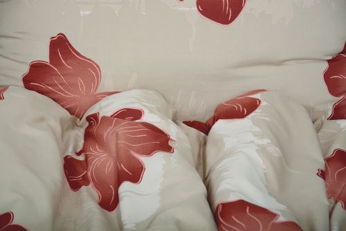 Obliečky z mikrovlákna s bavlneným efektom 4dielne LEJA béžové (4)