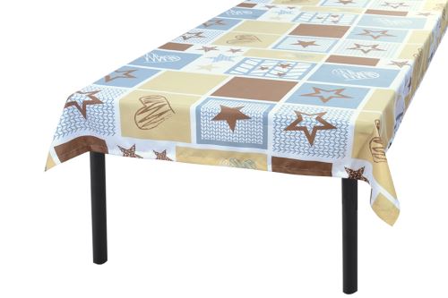 Obrus 120x140 cm LIVANA hnedý