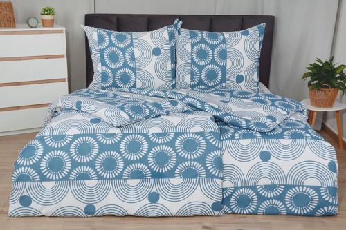 Zimné Bavlnené obliečky PLUS ZITA modré